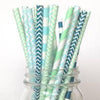 Colorful Paper Straws Avery